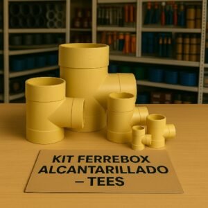 KIT FERREBOX ALCANTARILLADO – TEES